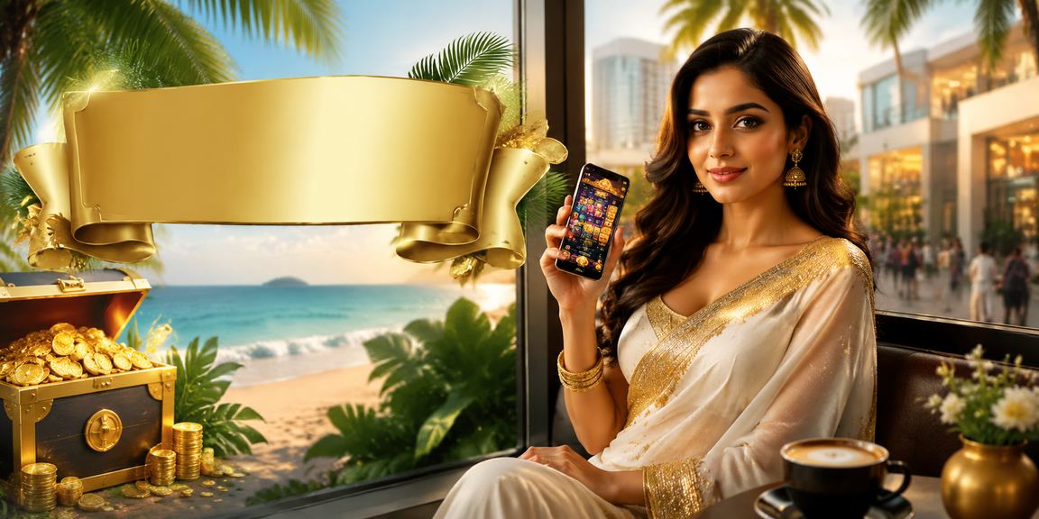 Happy player enjoying cashback bonus on sports betting platform in India